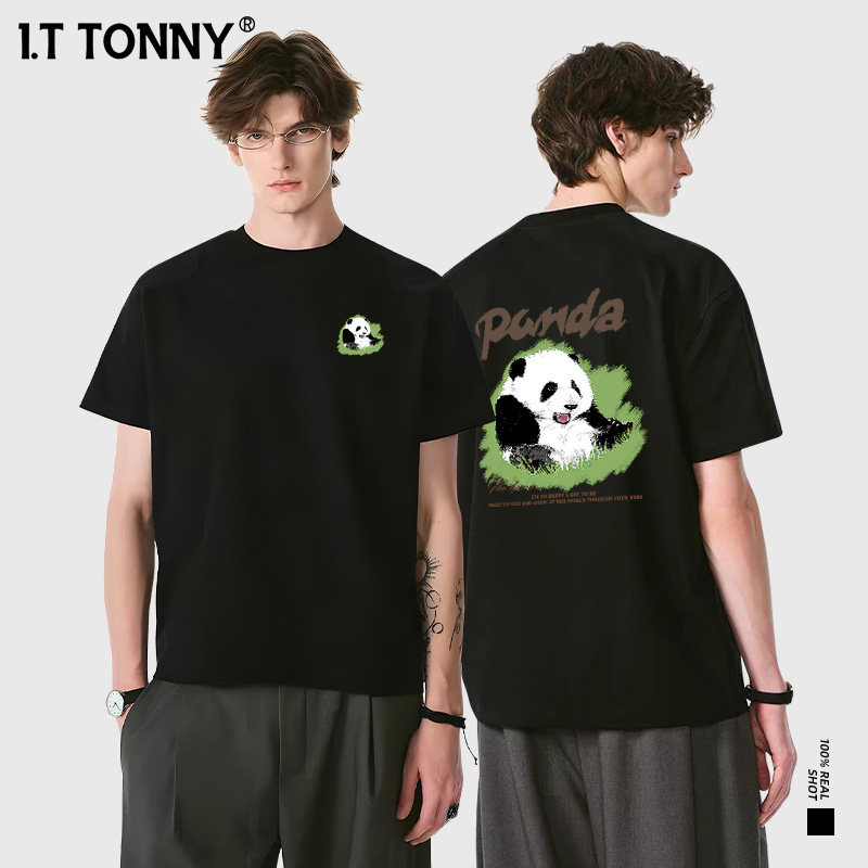 潮牌I.T TONNY官方正品卡通印花男女同款上衣半袖T恤夏季简约SHD