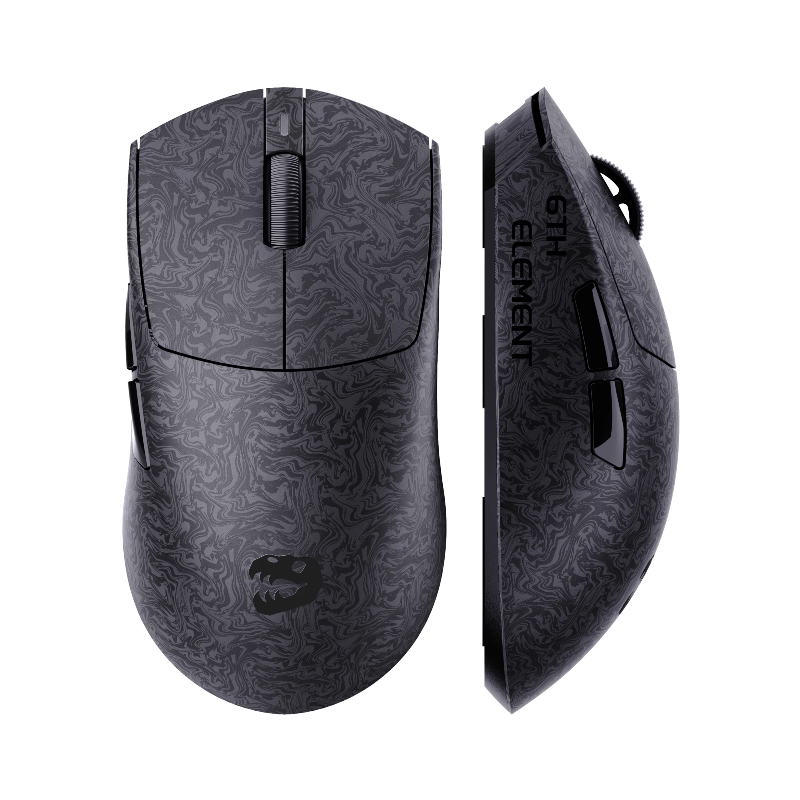 [Nuovo prodotto] Mouse wireless Minglong Planet MX301PRO in fibra di carbonio composita, con tre modalità per e-sport, giochi e ufficio._voghion.com