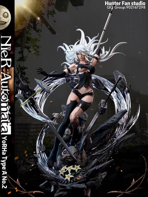 taobao agent [Booking] Hunter Fan A2 Neil Mechanical Age Game Goddess GK Limited Statue Hand Model
