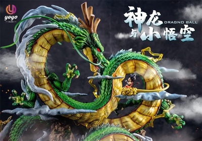 taobao agent [Replenishment] YOYO Dragon and Xiaowukong Limited Hands Statue