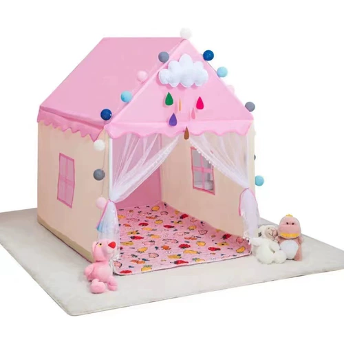 Детская палатка в помещении, наряд маленькой принцессы, домик для мальчиков, игрушка, замок, игровой домик