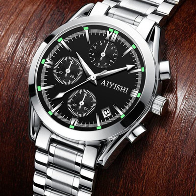 taobao agent Waterproof fashionable universal mechanical swiss watch, fully automatic, Korean style, simple and elegant design