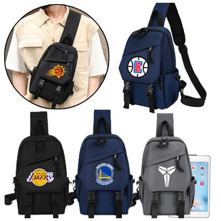 Kobe Irving James Curry Basketball Cingard Cross -Bag Shoulder Lakers Nets Ball Warrior Sun Boys