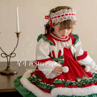 taobao agent Spring children's winter small princess costume, summer dress, Lolita style, Birthday gift