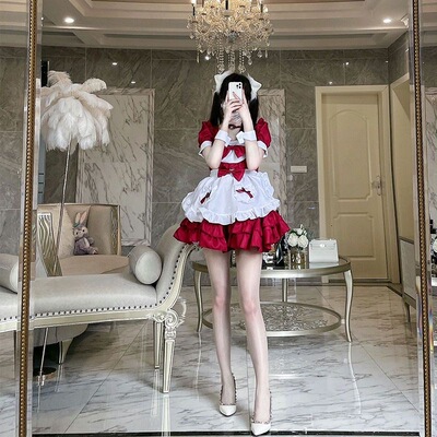 taobao agent Japanese red sexy uniform, set, cosplay