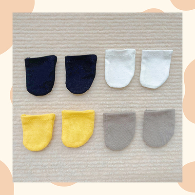 taobao agent Colored socks, cotton doll, clothing, elastic toy, 20cm