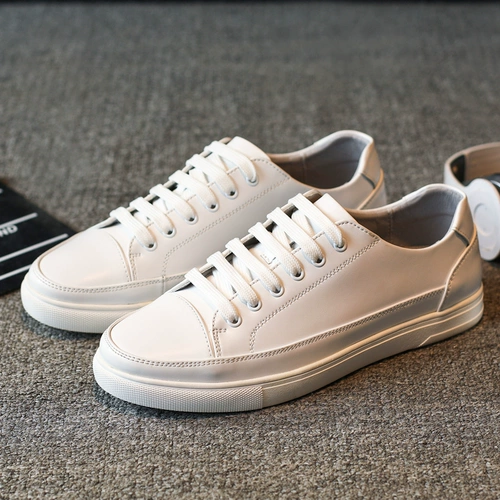 Белая обувь, универсальный спортивный костюм для отдыха для кожаной обуви, кроссовки, коллекция 2022, в корейском стиле