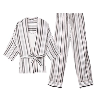 Демисезонная хлопковая пижама для кормящих грудью, демисезонный комплект, домашняя одежда