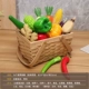 16 наборов овощей для отправки высоких бочек корзин (высокая степень моделирования)
