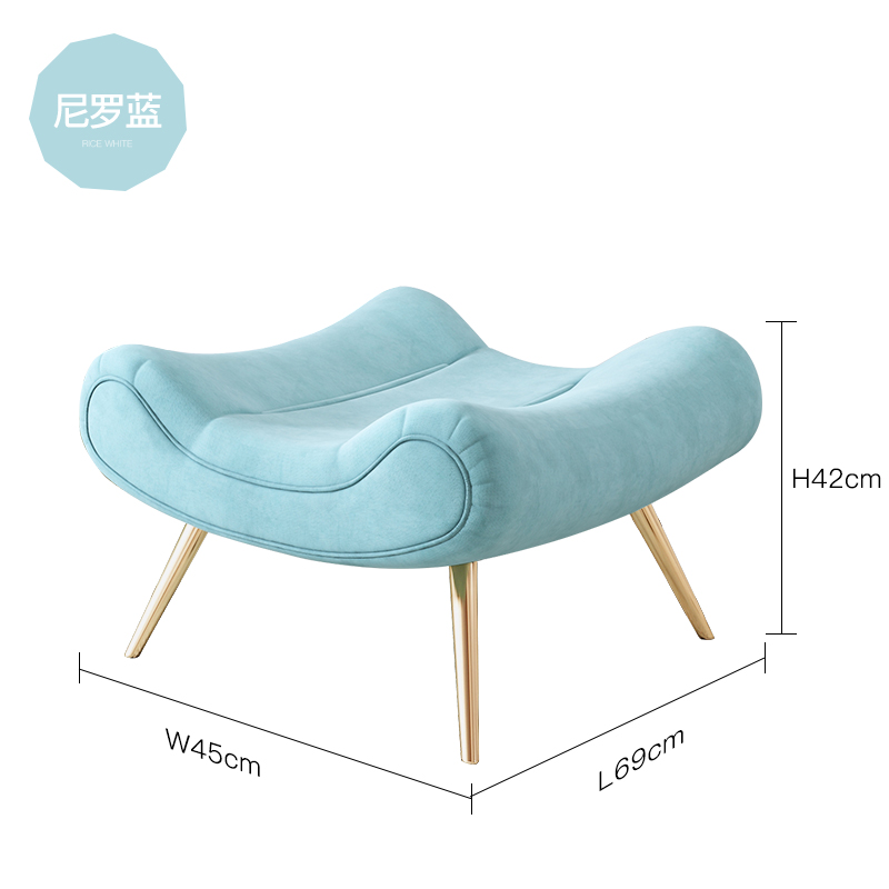 nordic snail chair lazy sofa tiger chair single living room bedroom lounge chair balcony home light luxury leisure chair