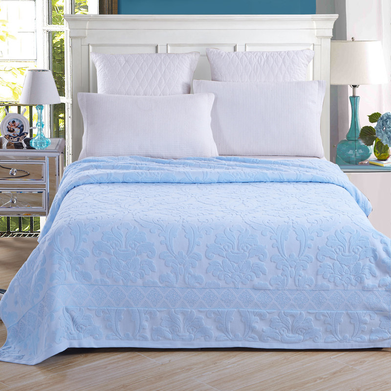 Buy Summer cotton towel by woolen cotton towel blanket single double