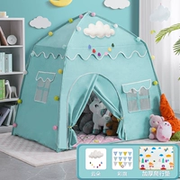 Небо синий (ползающая подушка+цветовой флаг+облако)