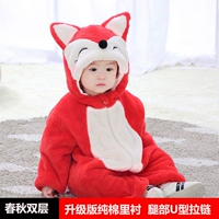 Двойной слой поздний осенний красный енот