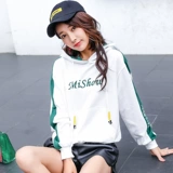 Tide, осенняя толстовка, топ для школьников с капюшоном, 2019, длинный рукав, в корейском стиле