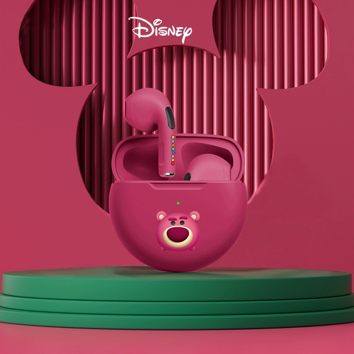 Дисней, apple, oppo, xiaomi, vivo, беспроводные совместимые наушники, оригинальная клубника, bluetooth, коллекция 2022, официальный флагманский магазин