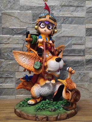 taobao agent Weilo production ZOR Big Ear Fox Ala Lei hand -made anime GK model statue