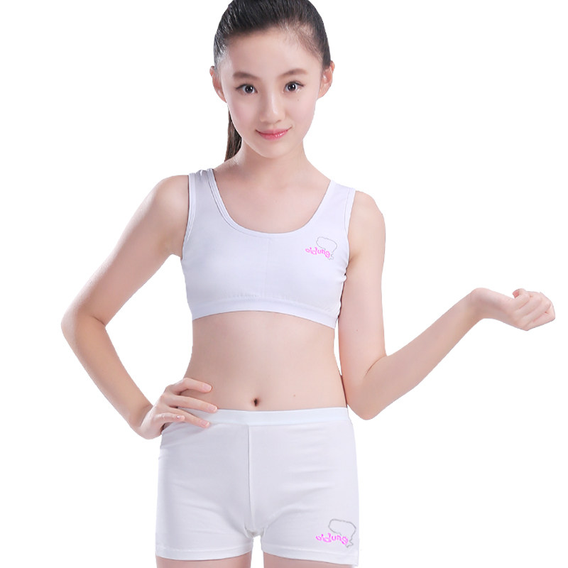 Girls' underwear vest development period, large children's bra, primary school students, little girls, children 9-12-13-15 years old summer