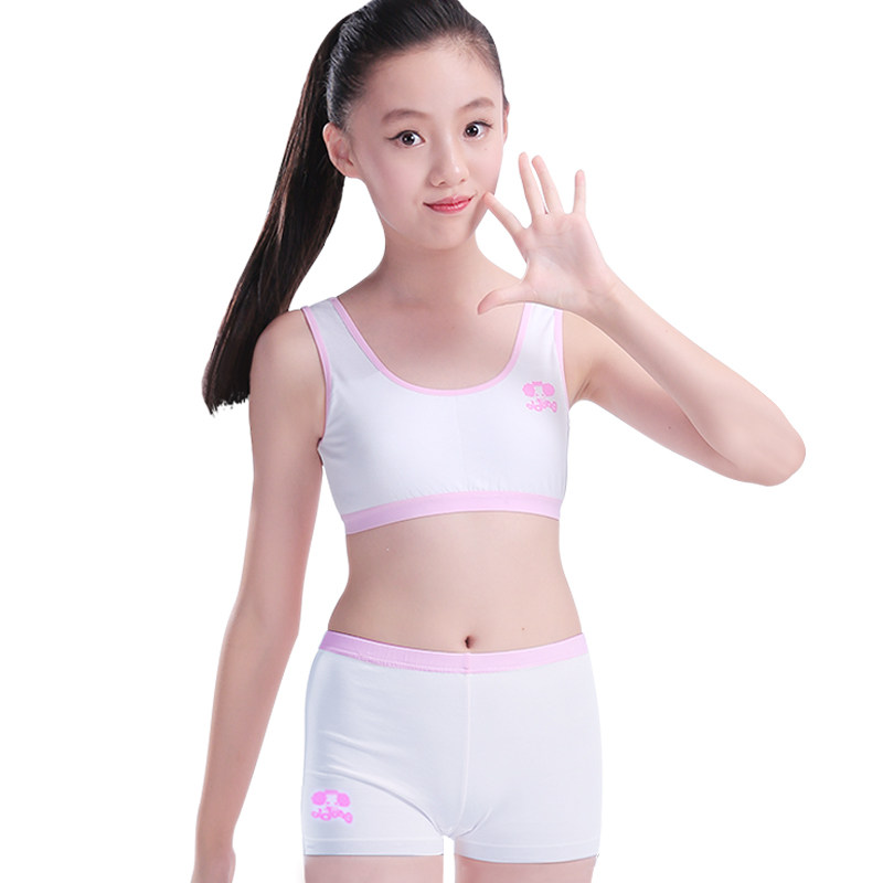 Girls' underwear vest development period, large children's bra, primary school students, little girls, children 9-12-13-15 years old summer