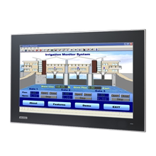 研华 FPM-7211W 21.5寸全平面电容屏工业显示器 宽温设计 VGA/DVI