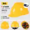 Gần báo động điện mũ bảo hiểm an toàn tiêu chuẩn quốc gia thợ điện mũ bảo hiểm chống điện đặc biệt công trường xây dựng mũ bảo hộ kỹ thuật xây dựng 
