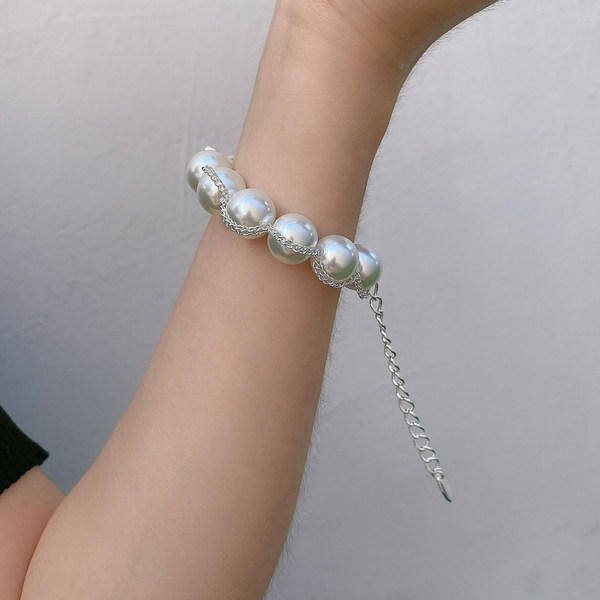 Металлический ретро браслет, изысканное ювелирное украшение, французский ретро стиль, изысканный стиль, легкий роскошный стиль