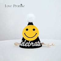 Черная улыбка лицо ｜ Свежая шляпа