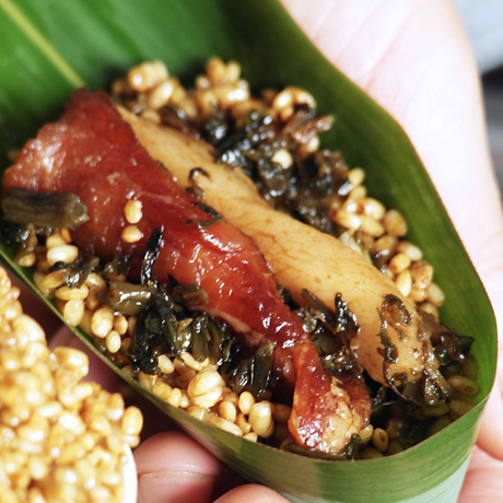 正宗江山土特产农家手工肉粽子五花肉咸菜端午肉粽下单现包10个装