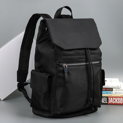 taobao agent One-shoulder bag, capacious backpack, shoulder bag, fashionable school bag, oxford cloth, drawstring