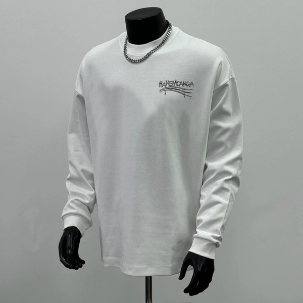 Зазор Поднимите пропавшие без вести ~ внешняя торговля гончар Баланс прилив бренд Перегружен тяжеловес чистый хлопок, секретаря Манжета T -Frish подходит для мужчин и женщин дикий куртка