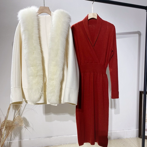 Анна ◆ Он фен -чайный искусство ~ Big Fox Mao Woors с двумя шерстяными шерстяными шерстяными шерстяными коротки