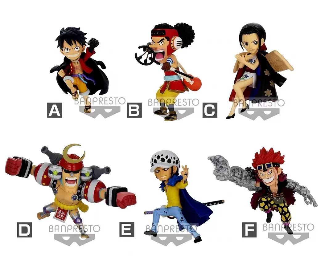 Японская версия Glasses Factory WCF One Piece Hundred View 2 Лuffy Робин Франкоделько Соф