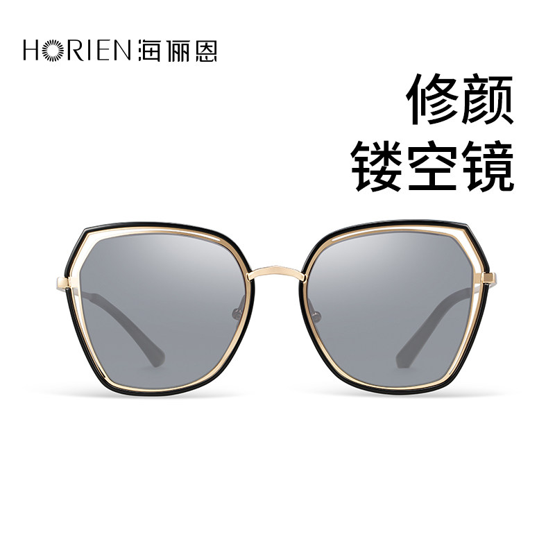 海俪恩太阳镜女夏2023年新款防紫外线偏光近视墨镜女款可定制度数