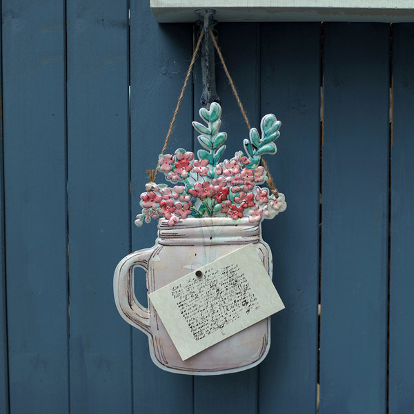 Мориюань творческий ретро тег сад ваза моделирование список кухня декоративный Примечания оставить сообщение бренд дверь бренд кулон