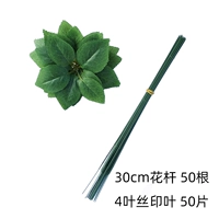 30 см 4 листовой проволочной стержень 50 корней