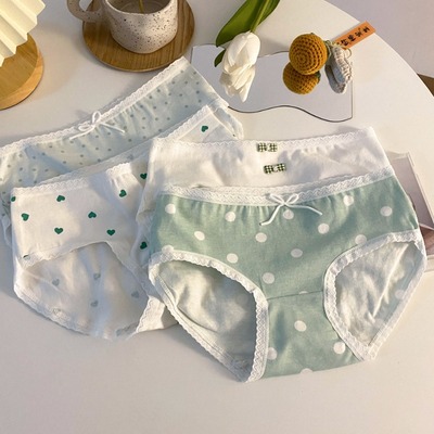 taobao agent Cotton thin breathable summer fresh antibacterial underwear