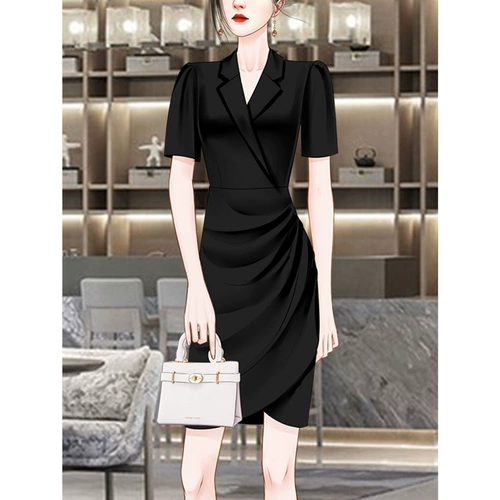 Пиджак классического кроя, летнее платье, юбка, коллекция 2023, городской стиль