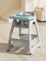 ✅✅✅【 Высокие и утолщенные】+Универсальные шкивы+двойная столовая (синий)+пакет для хранения