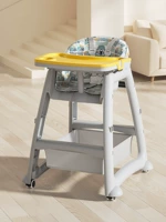 ✅✅✅【 Высокая и утолщенная】 Универсальный шкив + граффити -кожаная площадка + двойная обеденная пластина (желтый) + пакет для хранения