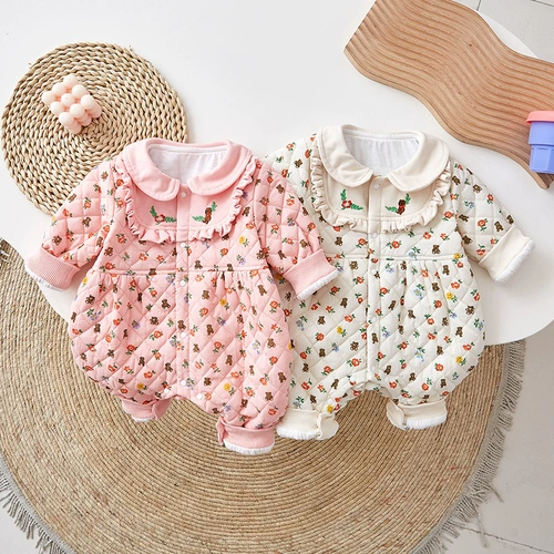 Tide, детское демисезонное стеганое осеннее боди для девочек для выхода на улицу для новорожденных