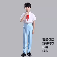 Белый человек короткий шарф