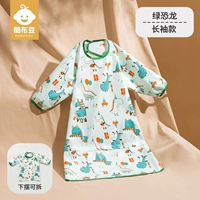 Лонгслив, мягкая ткань, динозавр, съёмный нагрудник, сумка для хранения