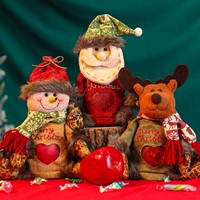 Love Doll Apple Bag [Снеговик+старик+лось]
