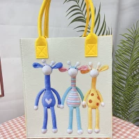 Новый двойной борьбу с тремя оленями (30*26*10)