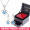 [Blue Diamond] 925 Silver Earrings Pair+[Blue Diamond] Same Necklace+Rose Gift Box