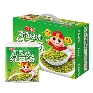 喜多多绿豆汤12罐整箱绿豆冰沙