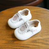 Детская нескользящая обувь для раннего возраста для принцессы, мягкая подошва, осенняя