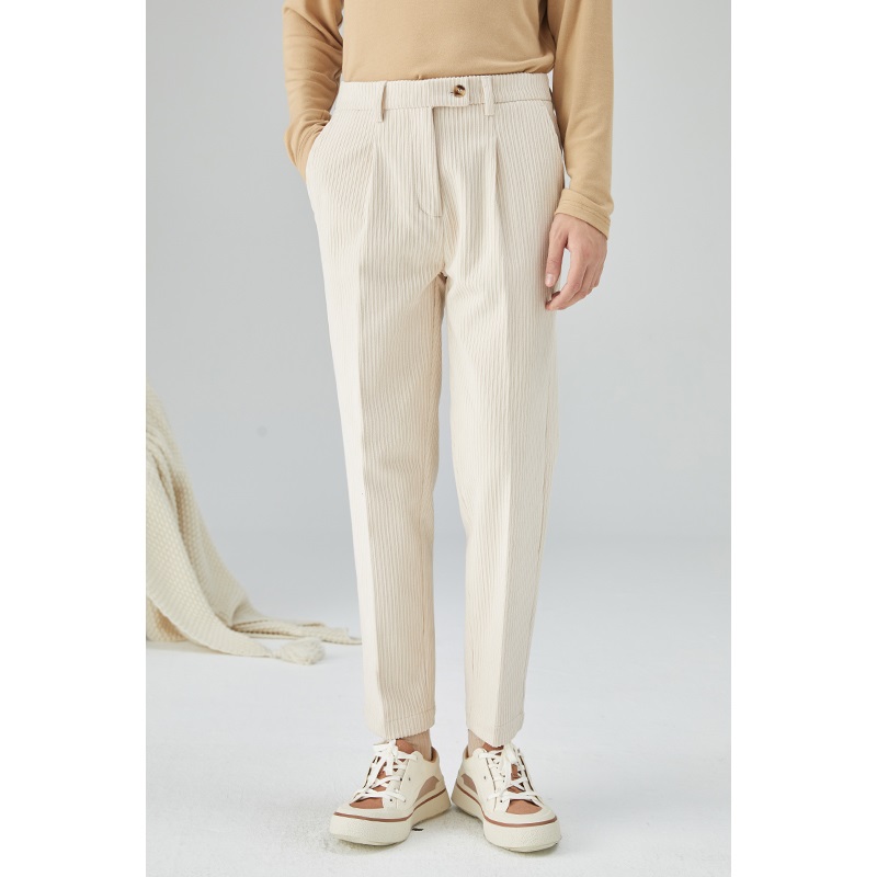 beige corduroy