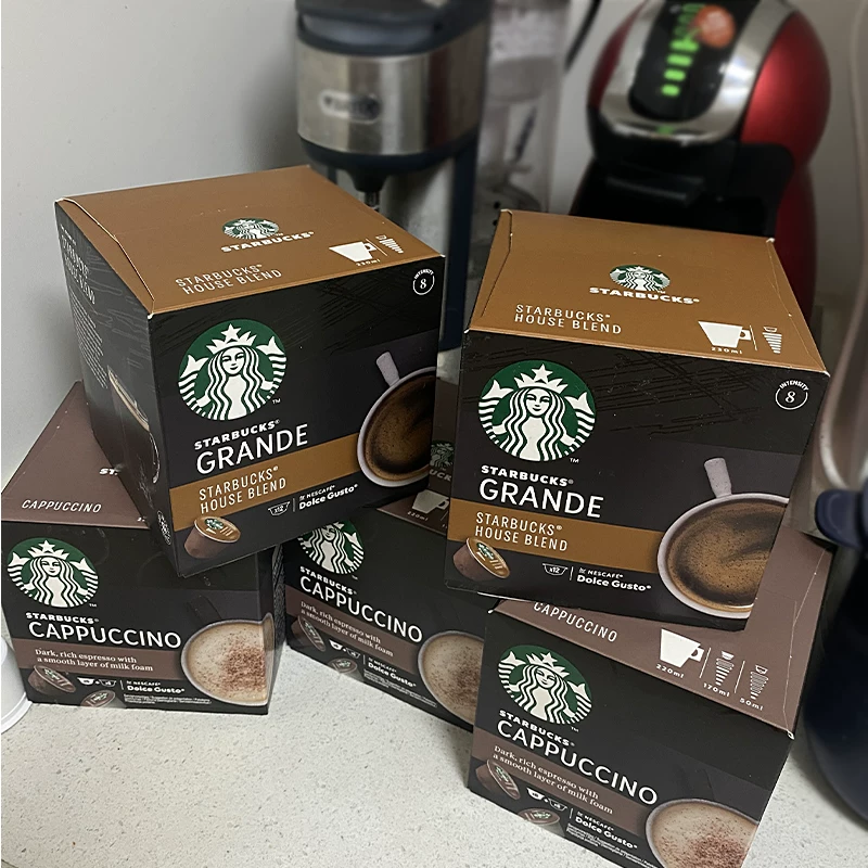 Импортированный кофе в капсулах Starbucks Dolce Gusto Duoqusi латте американский черный кофе