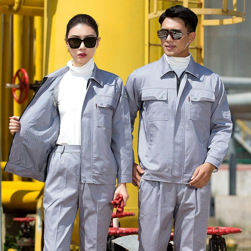 Антистатический демисезонный износостойкий комплект для работы, делается под заказ, с вышивкой