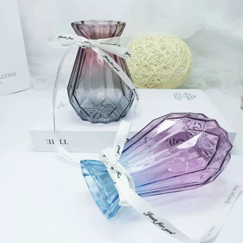 Нордическая прозрачная цветочная бутылка цветочный художник Гидропонный стеклянный стеклянный стеклян